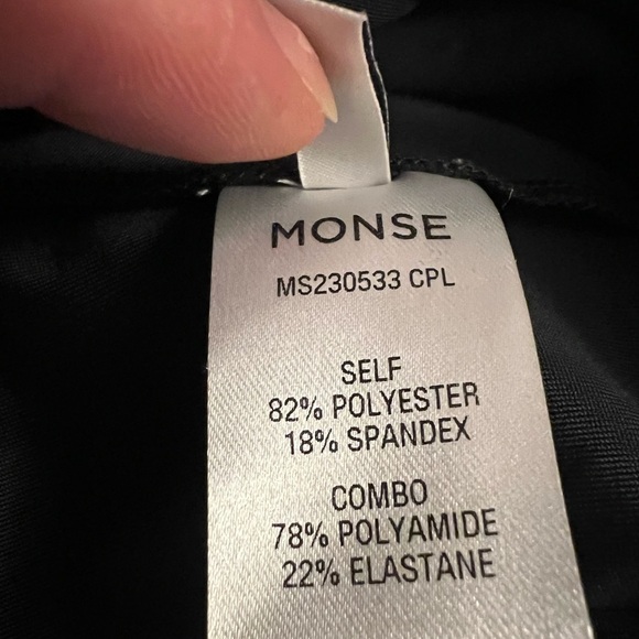 NEW‎ MONSE | Camo Sports Bra Top Sz XS - Picture 4 of 4